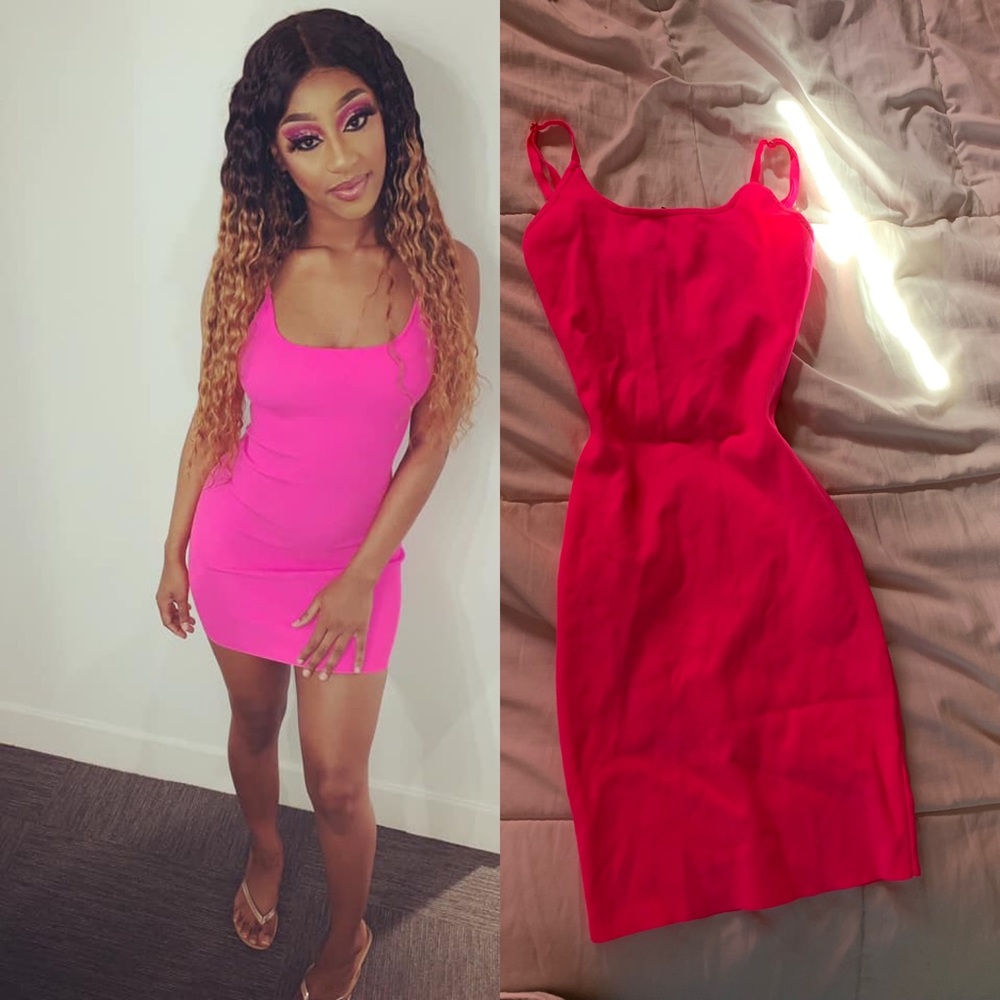 Pink Tight fitted dress